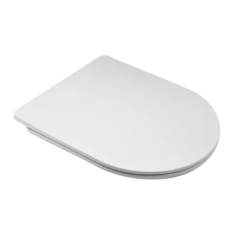 Tavoletta wc thermo hard slim u soft clip bianco - immagine 2